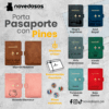 Porta Pasaporte Personalizado - Imagen 4